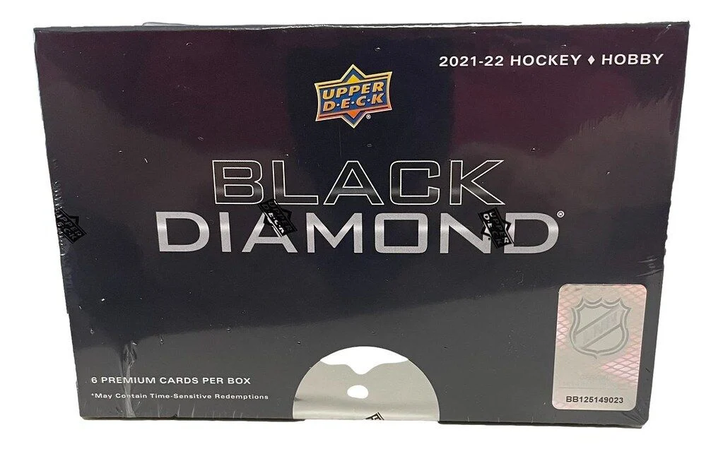 2021-22 Upper Deck UD Black Diamond Hockey Hobby Box **SALE