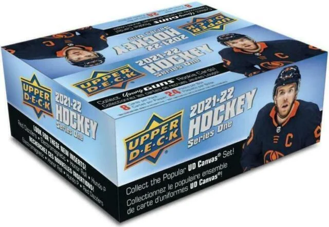 2021-22 Upper Deck UD Series 1 Hockey Retail Box **SALE
