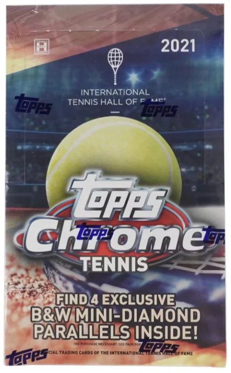 2021 Topps Chrome Tennis LITE Hobby Box - Northwest Sportscards