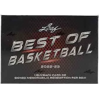 2022-23 Leaf Best of Basketball Hobby Box