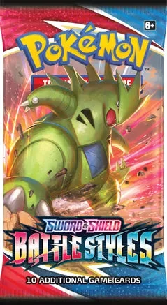 Pokemon Battle Styles Booster Pack - Northwest Sportscards