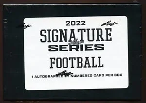 2022 Leaf Signature Series Football Box - Northwest Sportscards
