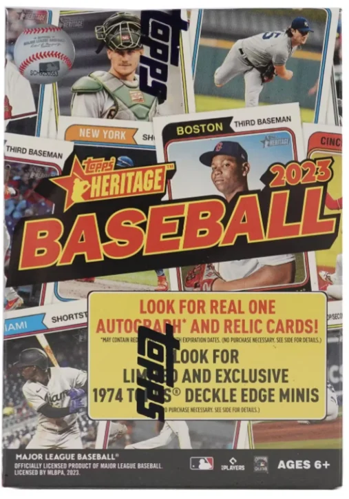 2023 Topps Heritage Baseball Retail Blaster Box - Northwest Sportscards