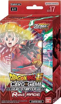 Dragon Ball Super: Starter Deck 17: Red Rage - Dawn of the Z-Legends