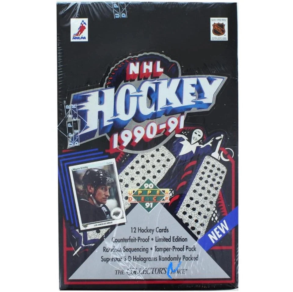 1990-91 Upper Deck UD Low Series Hockey Box