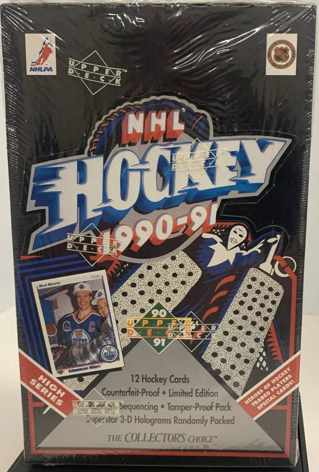 1990-91 Upper Deck UD High Series Hockey Box