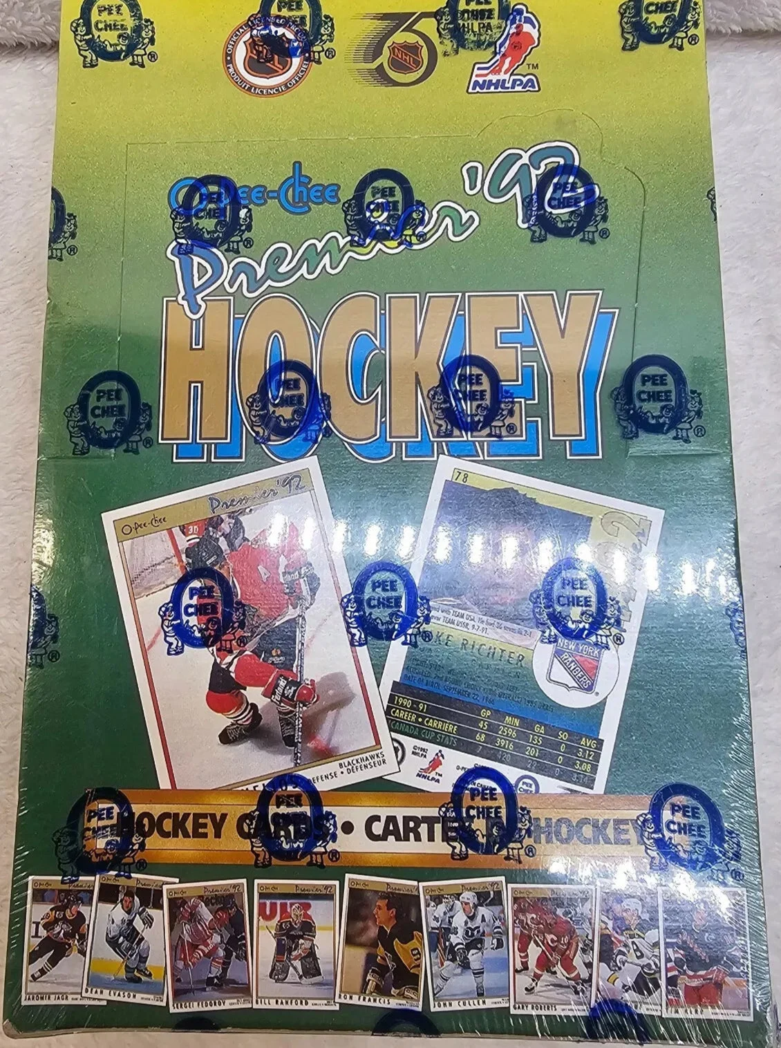 1991-92 O-Pee-Chee OPC Premier Hockey Box 36