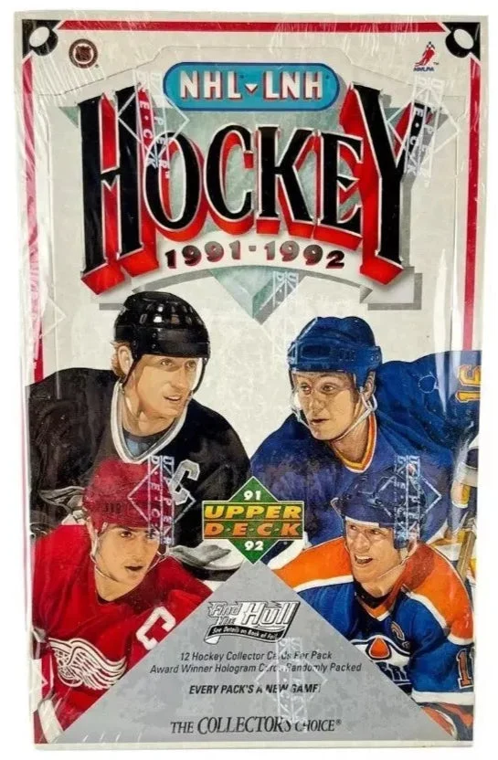 1991-92 Upper Deck UD Low Series Hockey Box