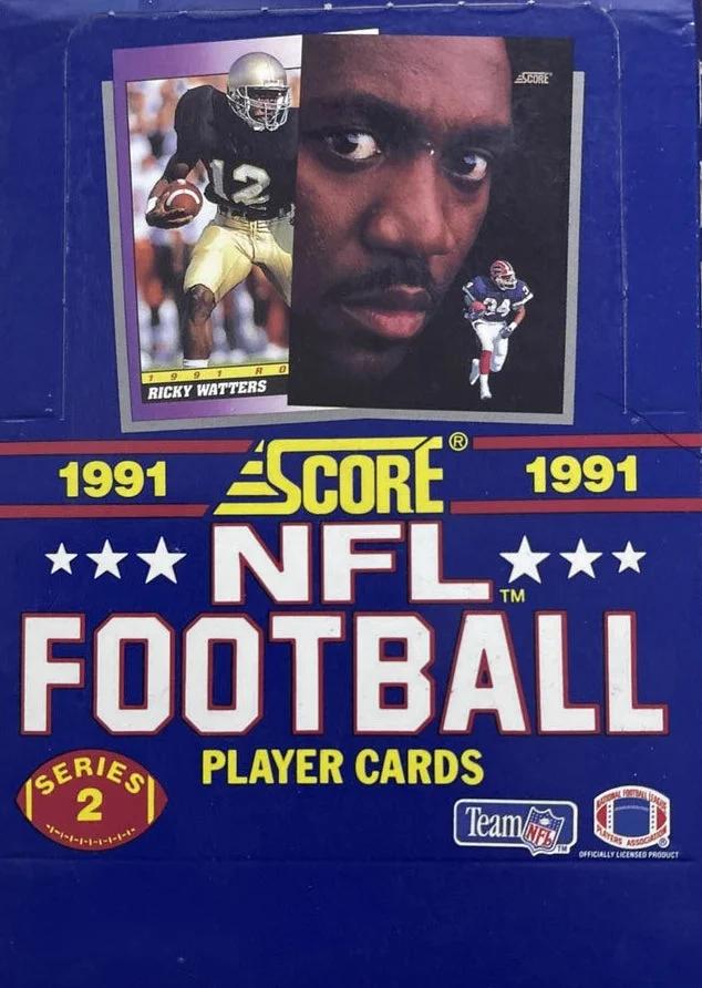 1991 Score Series 2 Two Football Box - Northwest Sportscards