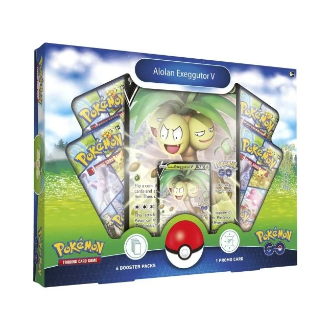 Pokemon Go Alolan Exeggutor V Box - Northwest Sportscards