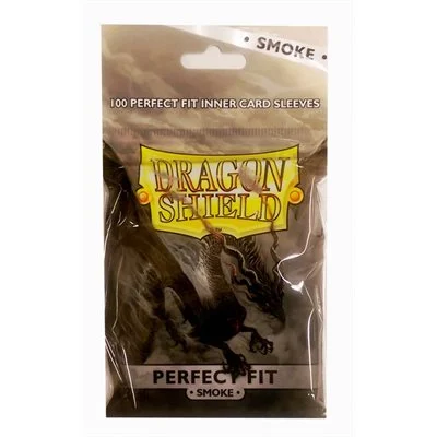 Dragon Shield Perfect Fit Standard Sleeves: Smoke - Northwest Sportscards