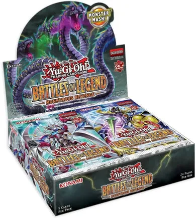 Yugioh Battles of Legend Monstrous Revenge 1st Edition Booster Box - Northwest Sportscards