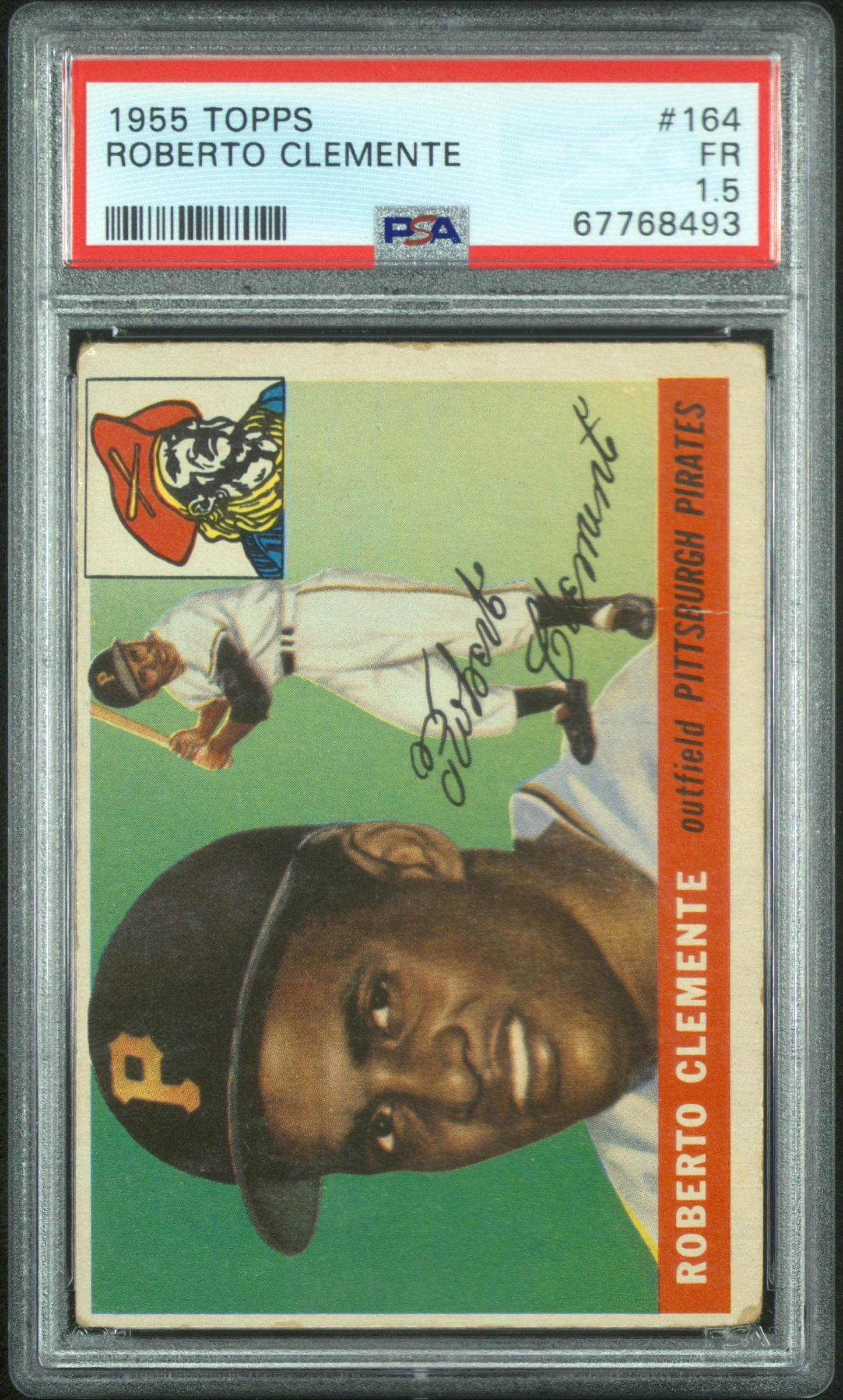PSA 1.5 1955 Topps #164 Roberto Clemente RC - Northwest Sportscards