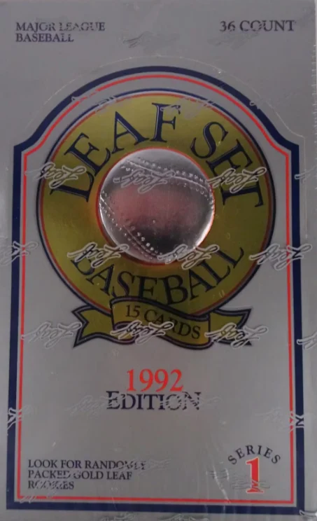 1992 Leaf Series 1 One Baseball Box - Northwest Sportscards