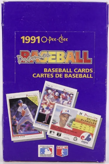 1991 O Pee Chee OPC Premier Baseball Box - Northwest Sportscards