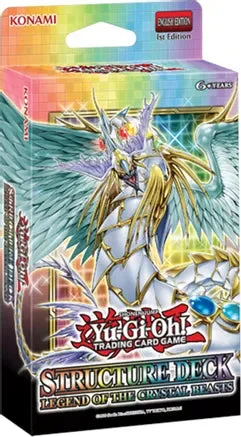 Yugioh Legend of the Crystal Beasts Structure Deck 1st Edition - Northwest Sportscards