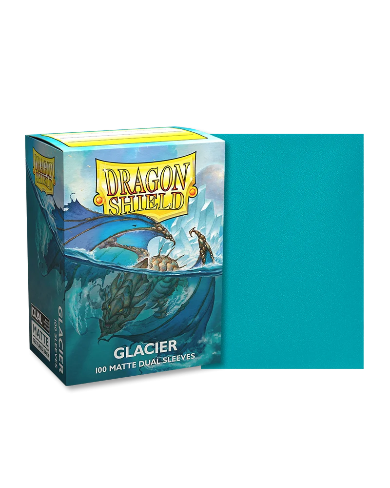Dragon Shield Sleeves Glacier Dual Matte Standard 100ct - Northwest Sportscards