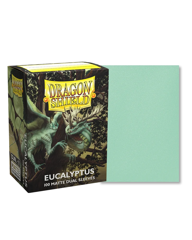 Dragon Shield Sleeves Eucalyptus Dual Matte Standard 100ct - Northwest Sportscards