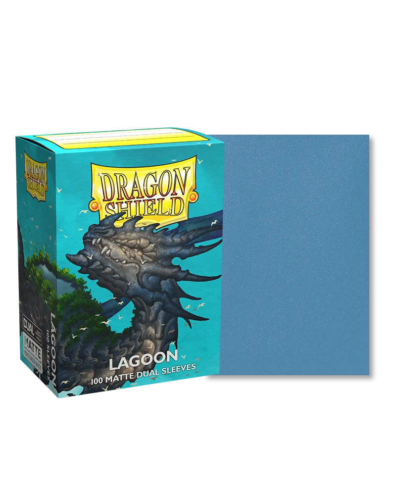 Dragon Shield Sleeves Lagoon Dual Matte Standard 100ct - Northwest Sportscards