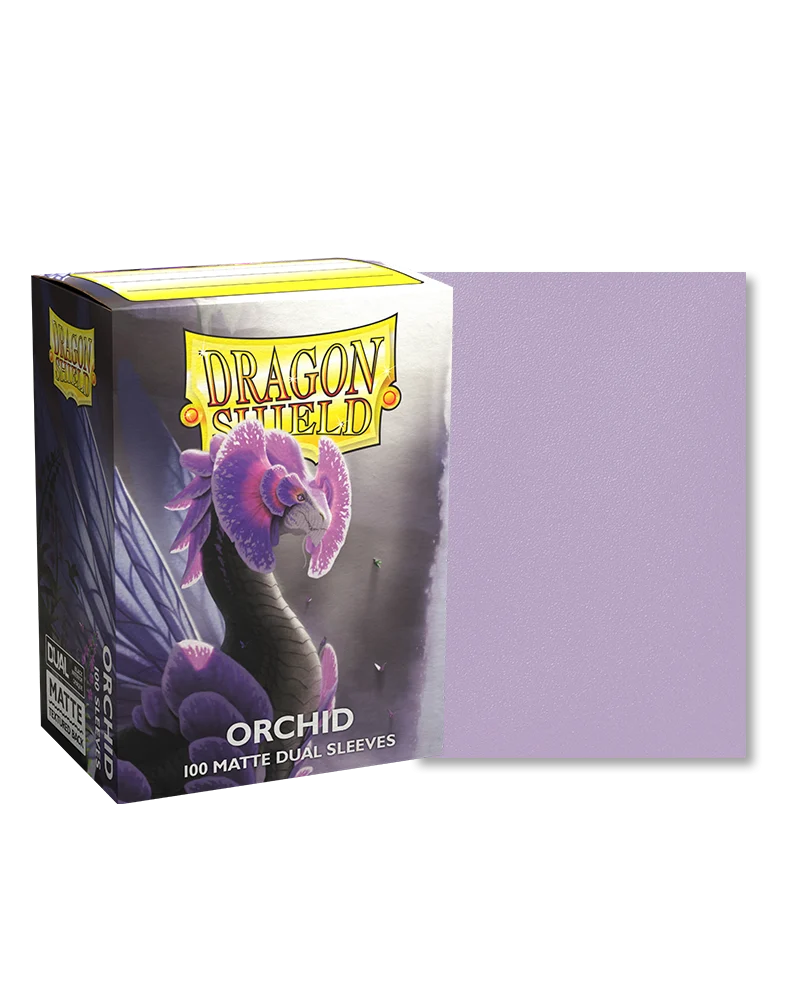 Dragon Shield Sleeves Orchid Dual Matte Standard 100ct - Northwest Sportscards