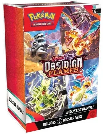 Pokemon Obsidian Flames Booster Bundle with 6 Packs - Northwest Sportscards