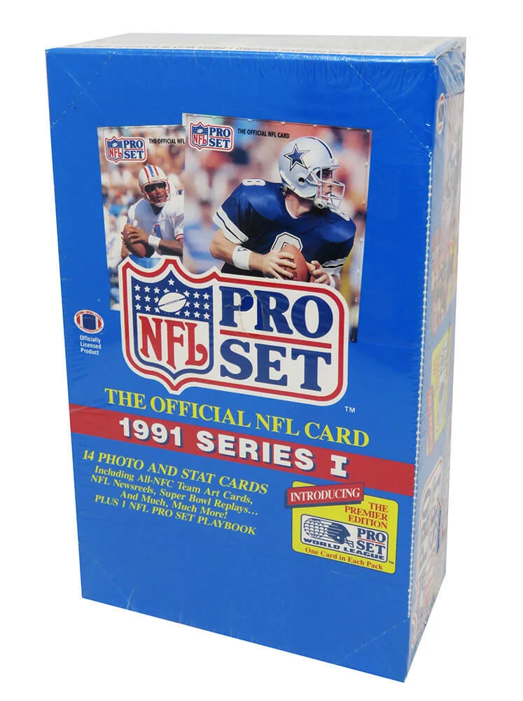1991 Pro Set Series 1 One Football Box - Northwest Sportscards