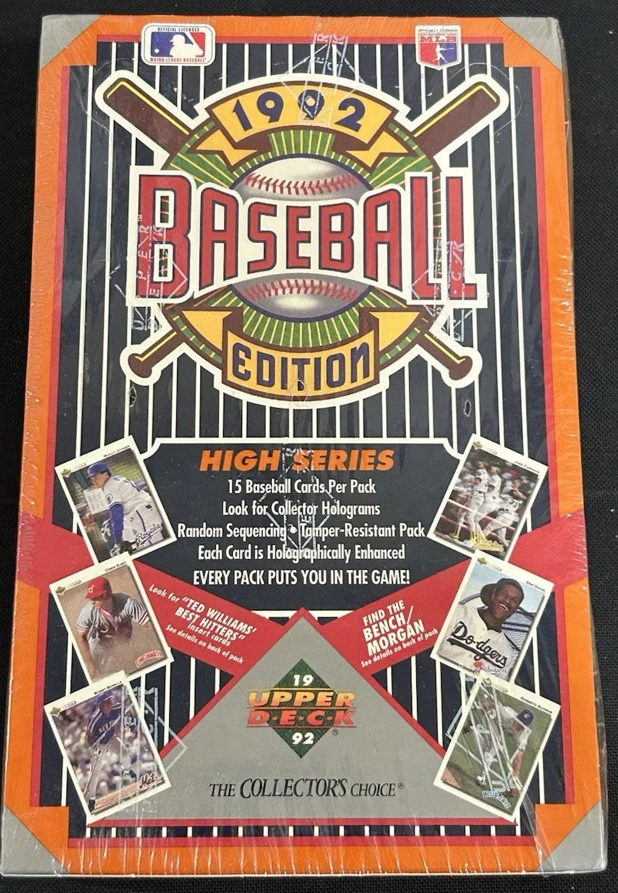 1992 Upper Deck UD High Series Baseball Box - Northwest Sportscards
