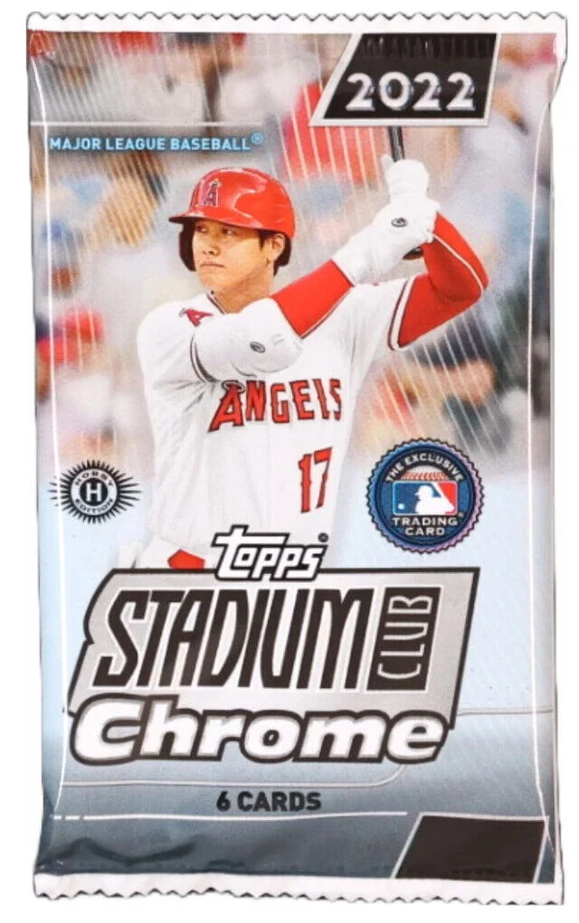 2022 Topps Stadium Club Chrome Baseball Hobby Pack - Northwest Sportscards