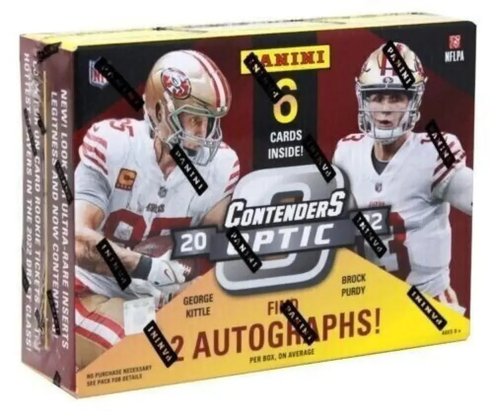 2022 Panini Contenders Optic Football Hobby Box - Northwest Sportscards