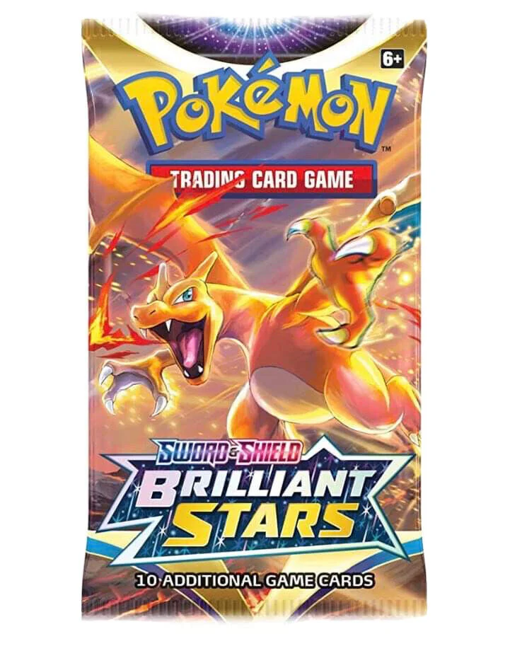 Pokemon Sword & Shield: Brilliant Stars Booster Pack - Northwest Sportscards