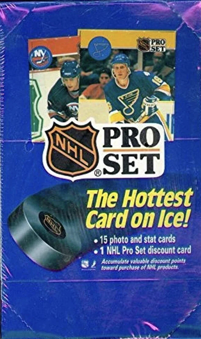 1990-91 Pro Set Series 1 One Hockey Box