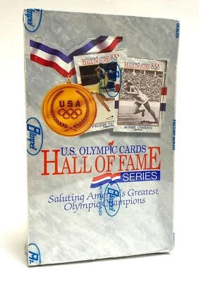 1991 Impel US Olympic Hall of Fame Series Trading Card Box - Northwest Sportscards
