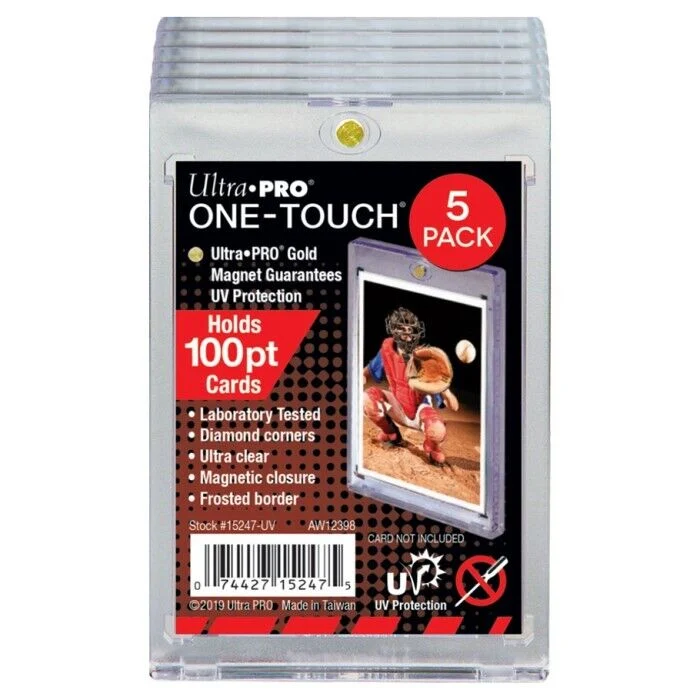 1 Touch 100pt Thick Card Holder 5 Pack Ultra Pro - Northwest Sportscards